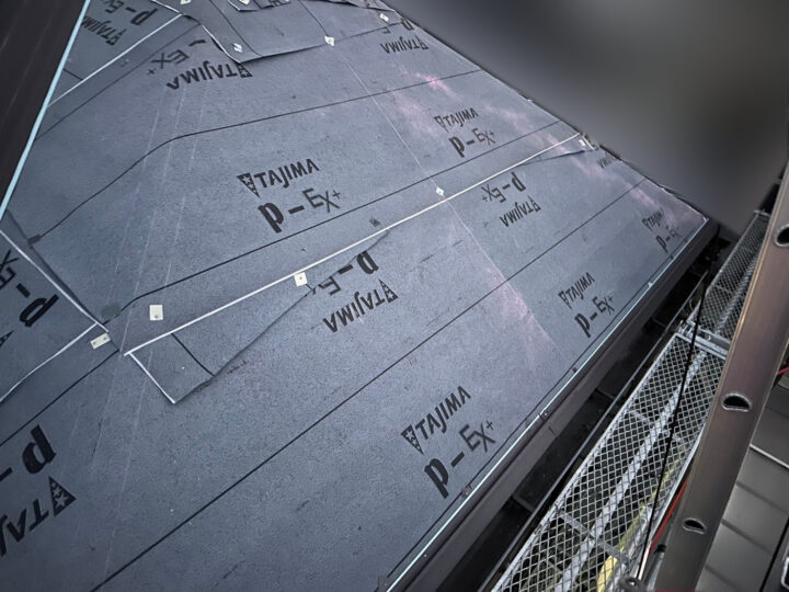 屋根カバー ルーフィング新設