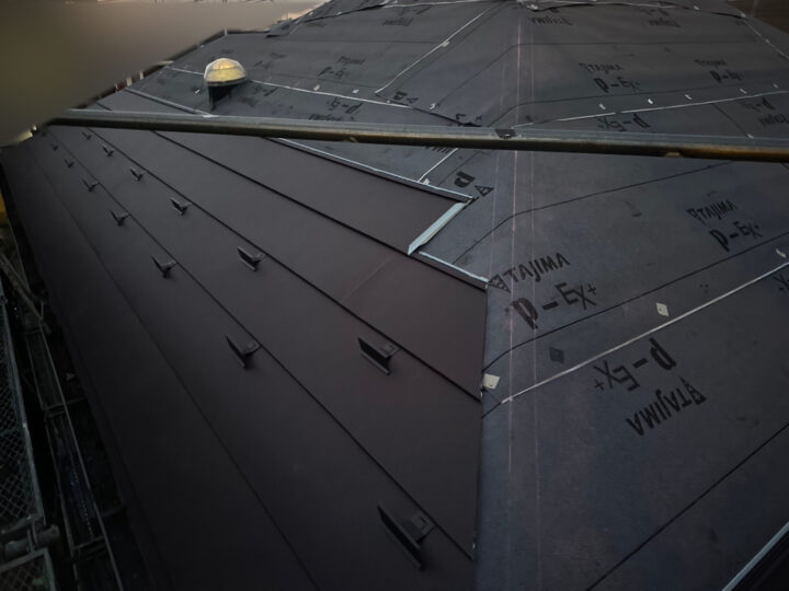 屋根カバー 本体新設