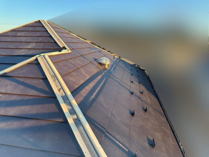 屋根カバー 貫板新設